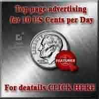 10 Cents US PER Day Top Page Featured Classified on all Qtell Classifieds Ads